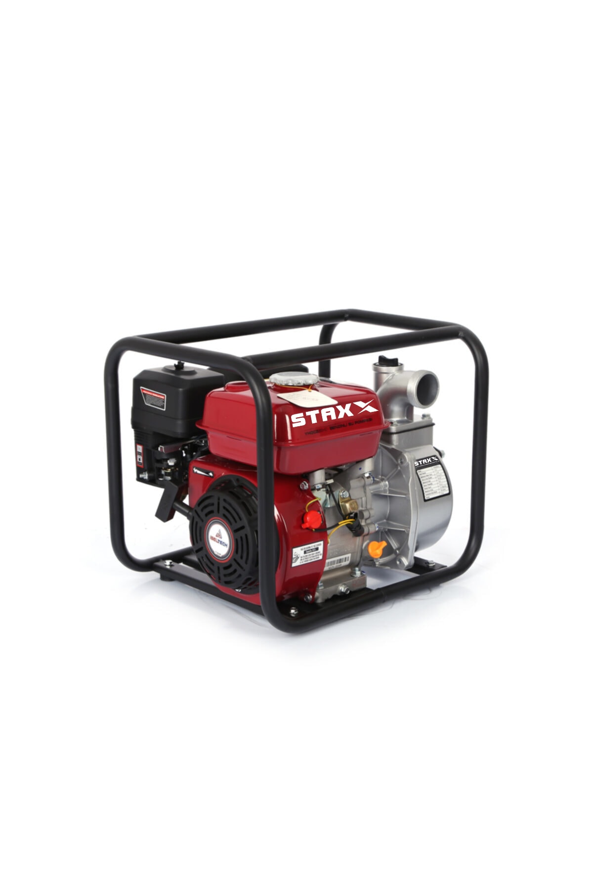 STAXX POWER 4 Zamanlı Benzinli Su Pompası Motopump 2" 5.5 Hp Ultra Power 20mt Dik Basınç 6mt Emiş