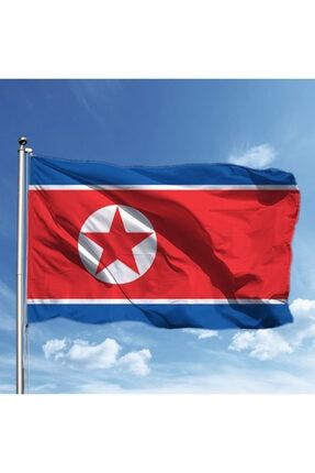 Kuzey Kore Bayrağı 50*75 FL01464