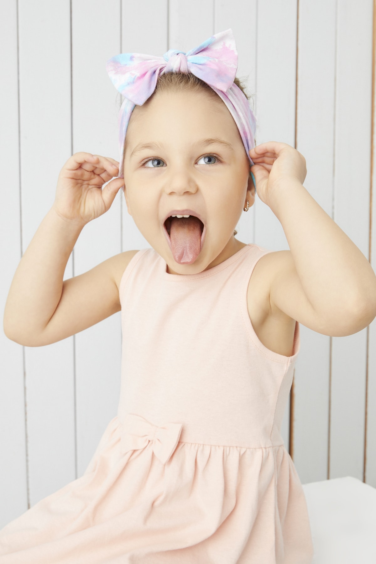 Babygiz El Yapımı Yumuşak Fiyonk Bağlamalı Doğal Pamuklu Penye Bebek Çocuk Kız Bandana Best Of Serisi fotoğrafı 4 (önizleme)