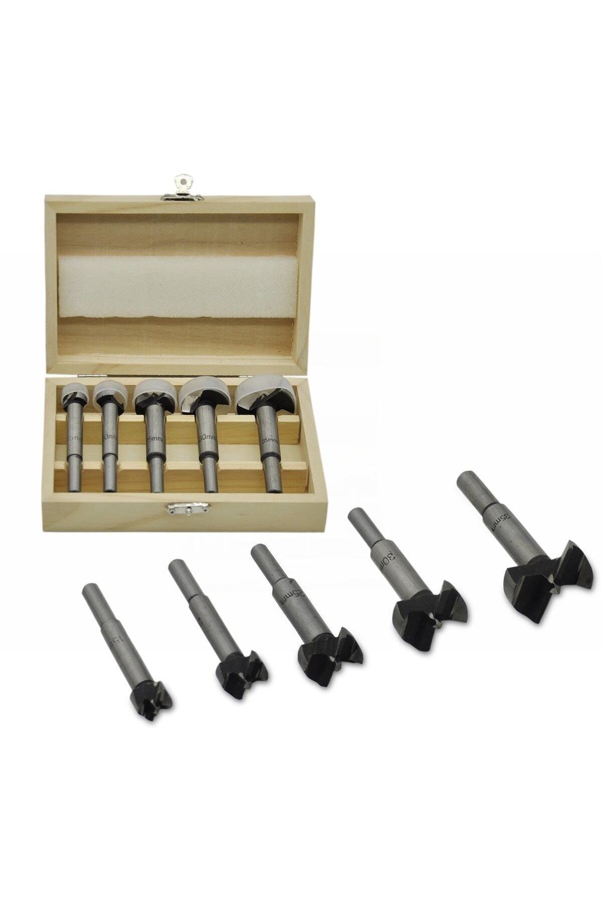 Titi 3400 Tas Menteşe Freze Uç Seti Nalburdavar 5 Parça