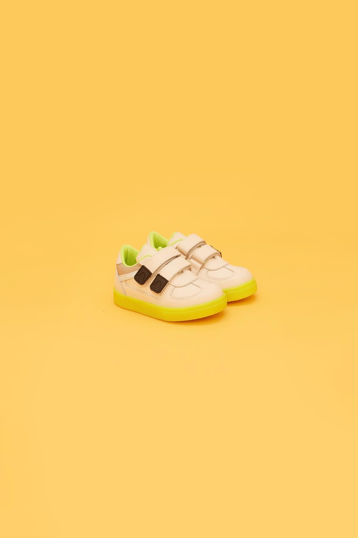 BG Baby Erkek Bebek Beyaz Ayakkabı