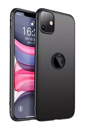 Iphone 11 Kılıf Ultra Ince Siyah Mat Slim Silikon Ve Tam Kaplayan 5d Ekran Koruyucu APPLE11T5D-CSKT