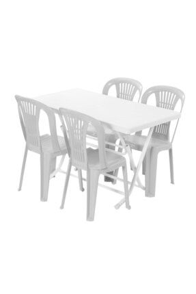 Plastik Masa Metal Ayaklı Katlanır Plastik Sandalye AR145