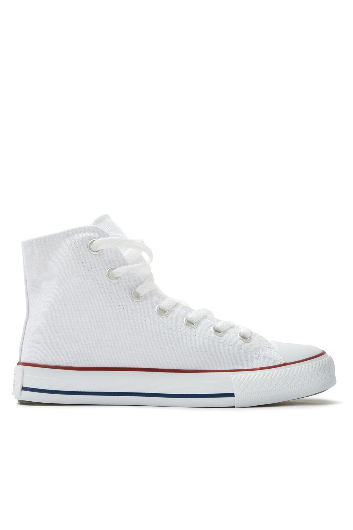 Kadın Beyaz School Sneaker