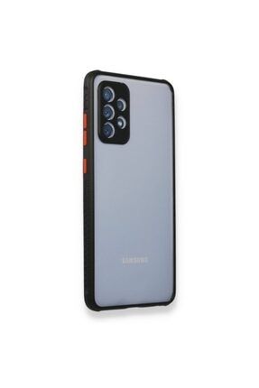Samsung Galaxy A32 Kılıf Kamera Korumalı Şeffaf Renkli Silikon Kapak miamia32