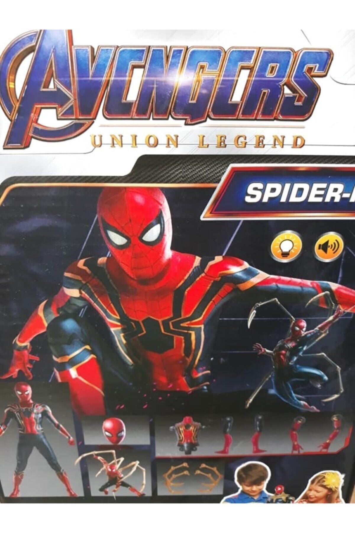 SPIDERMAN-Toy Octopus Arm 29cm Spiderman with Sound and Light 5