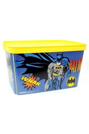 Lisanslı Batman Desenli Diktörtgen Kapaklı Dekoratif Saklama Kutusu 2,3 Litre batmansaklamakutusu