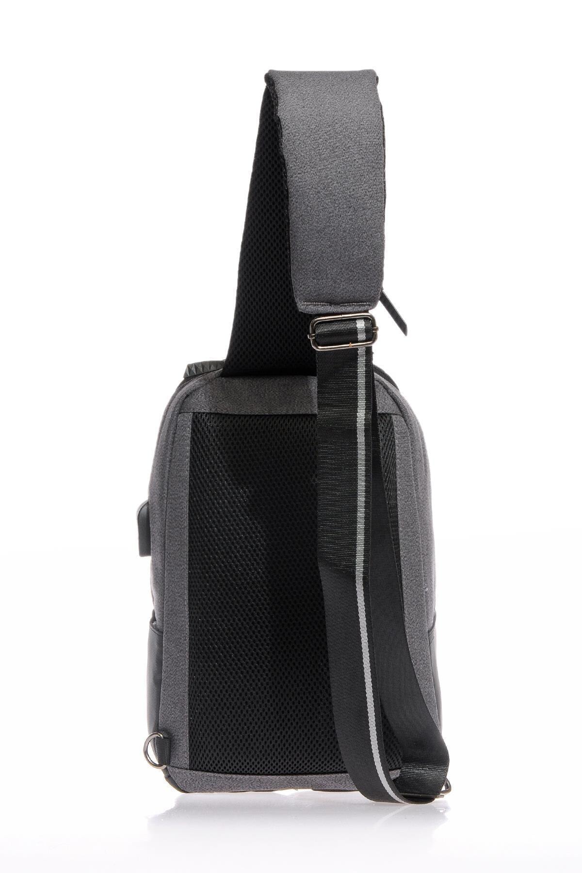 31190 Gri Unısex Cross Body Bag