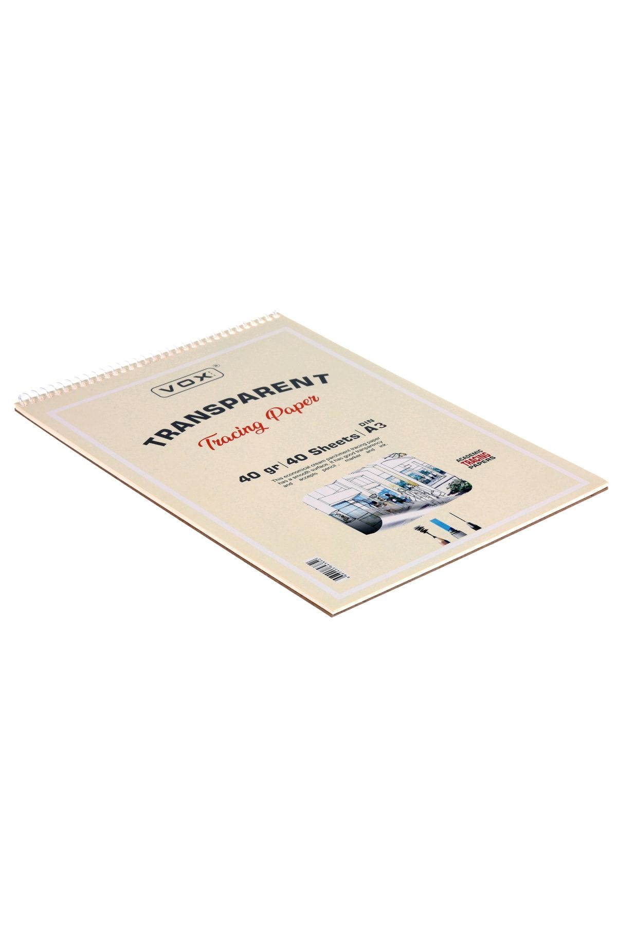 Vox Art-Aydınger Sketchbook A3 - 40 Sheets 3