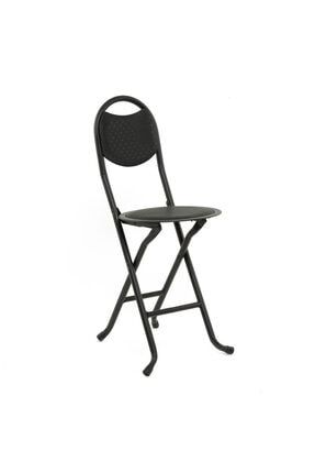 Katlanır Pratik Sandalye - Siyah EVİDEA9189