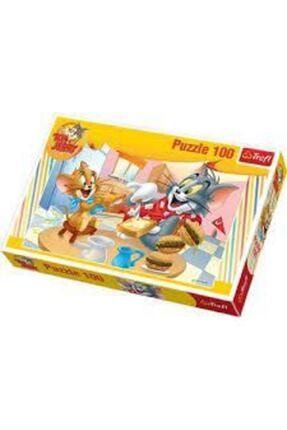 100 Parça Tom Ve Jerry Çocuk Puzzle : 16196 / TRF16196
