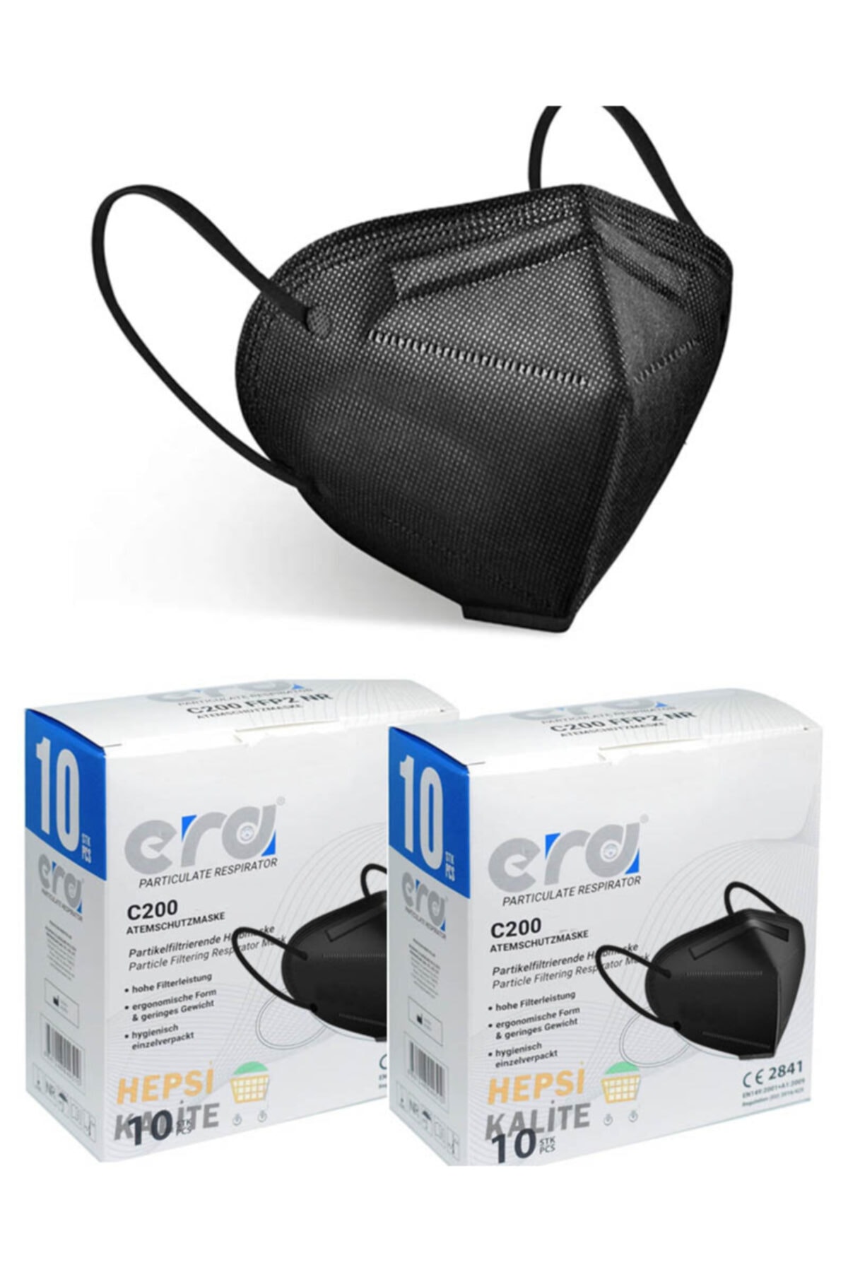 ERA Maske N95 Maske Siyah 10 Adet Fiyatı, Yorumları Trendyol