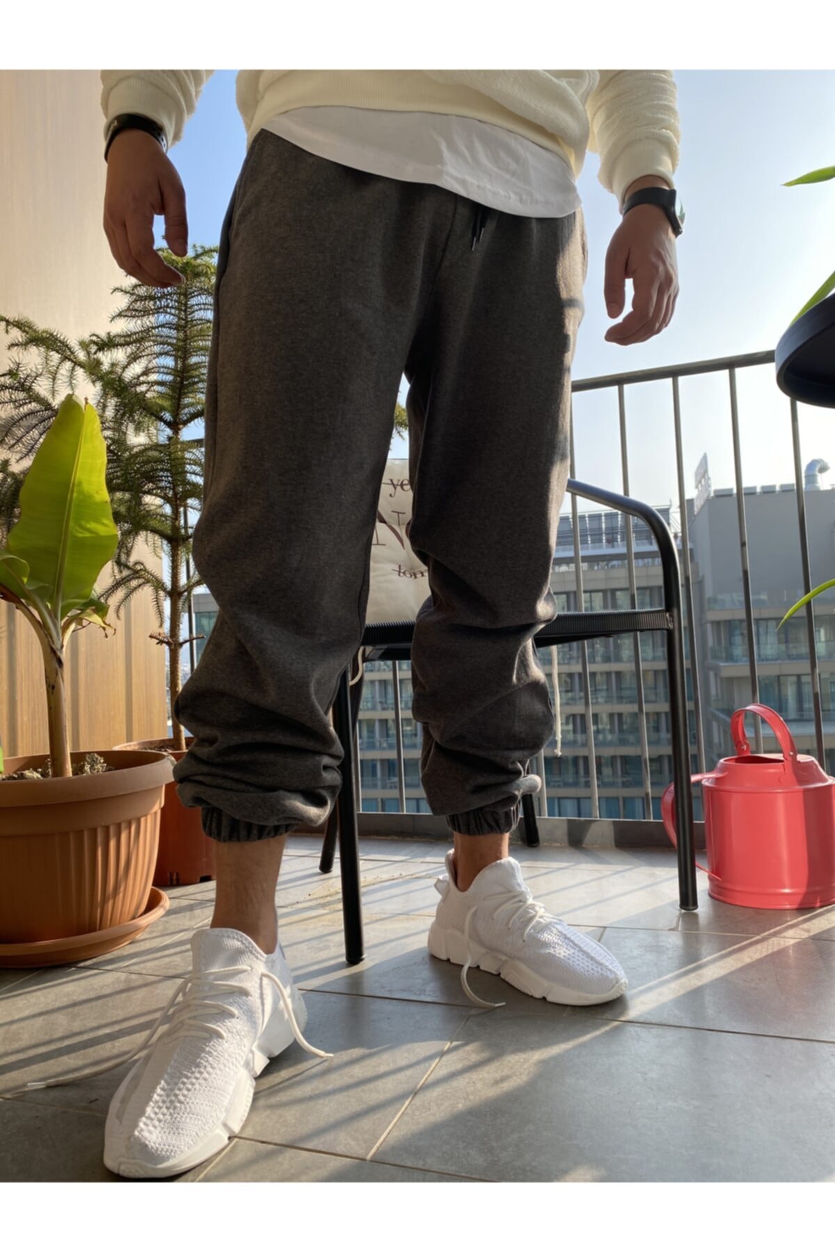 Erkek Rahat Kalıp Eşofman Alt