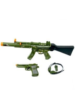 Power Gun Kulaklıklı Asker Silah Seti 34200 -34200-92b1f