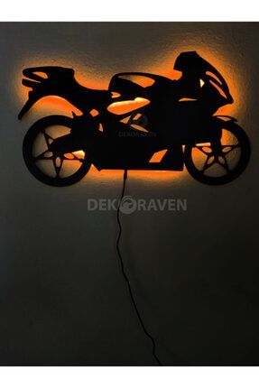 Motorsiklet Led Işıklı Tablo motorz