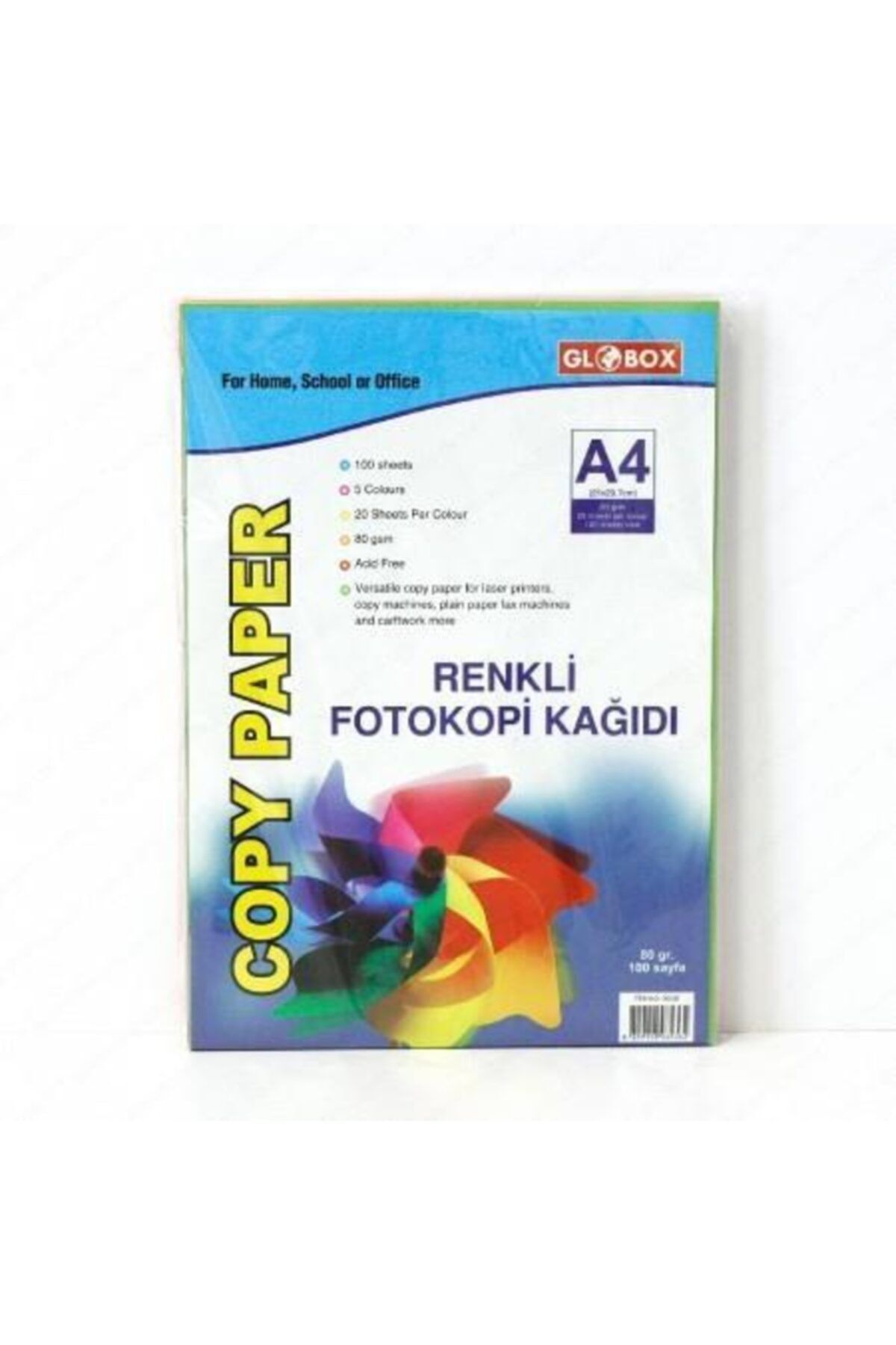 Renklı Fotokopı Kagıdı 100'lu 6536