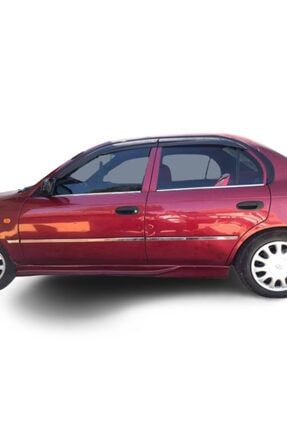 Toyota Corolla Sedan Krom Cam Çıtası 1992-1998 Paslanmaz Çelik 4 Parça kromcam147859640