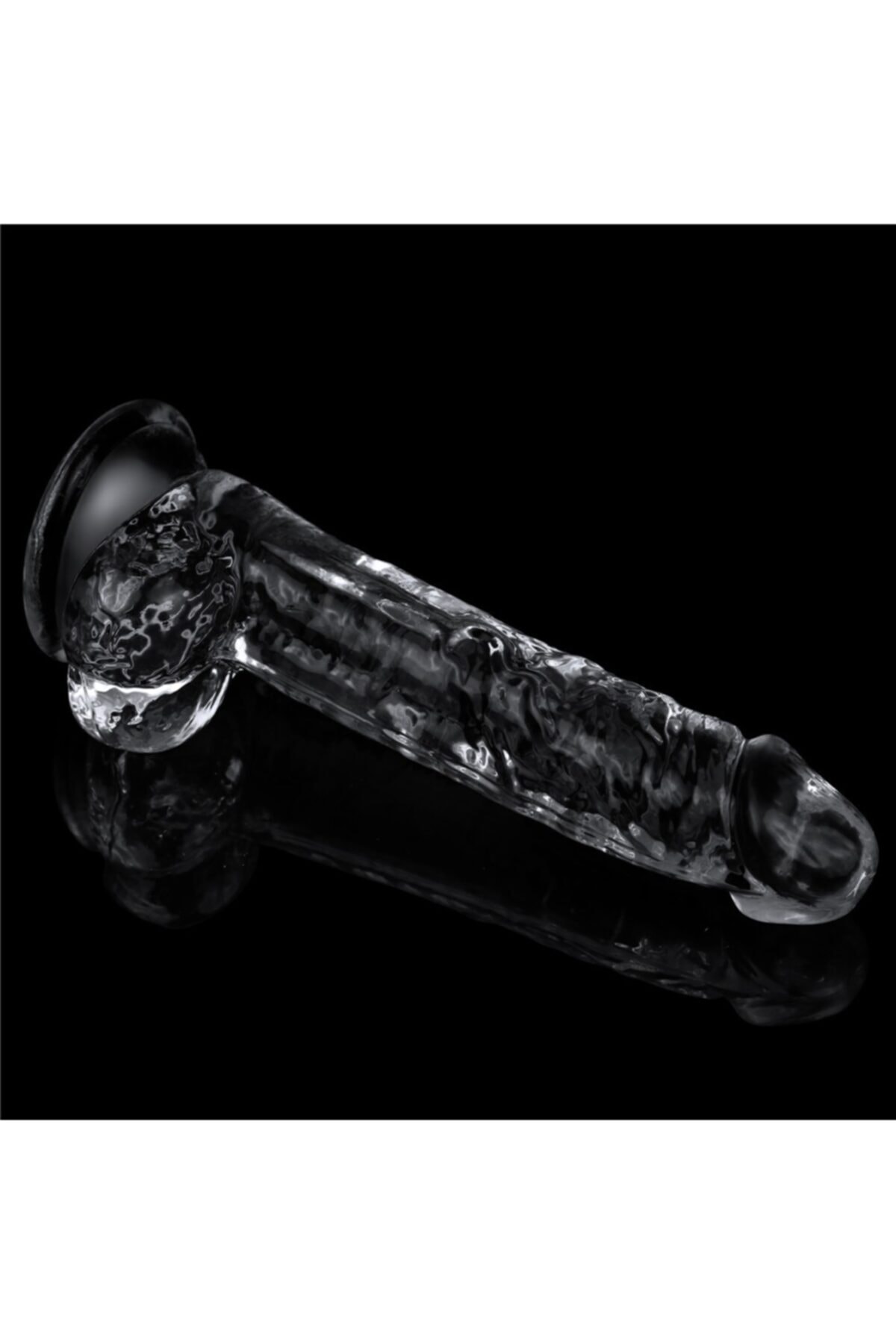 Flawless Clear 19 Cm Yumuşak Şeffaf Jel Dildo 3