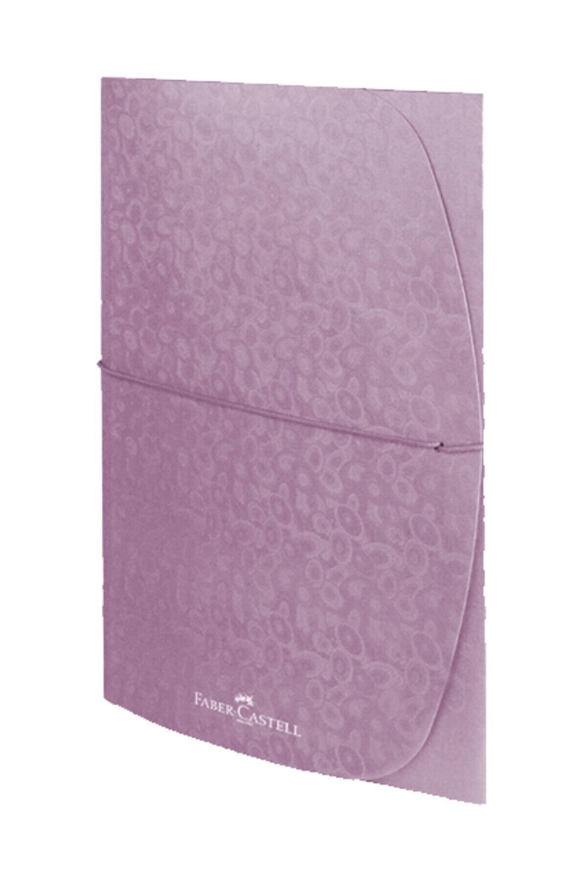 Faber Castell Faber-castell Desenli Evrak Dosyası Metalik Mor