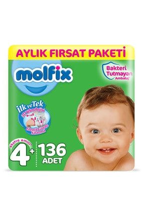 molfix bebek bezi 4 beden maxi aylik firsat paketi 152 adet fiyati yorumlari trendyol