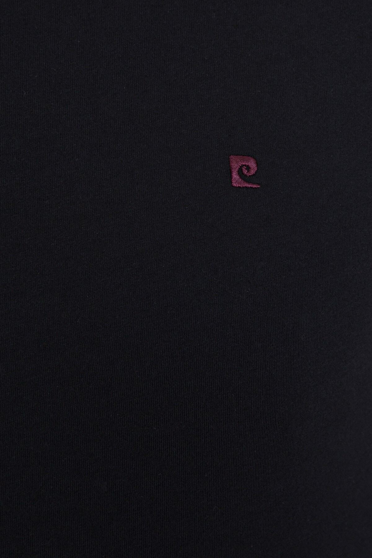 تیشرت مردانه مشکی پیرکاردین | G021GL011.000.1287106 اورجینال - تصویر 5