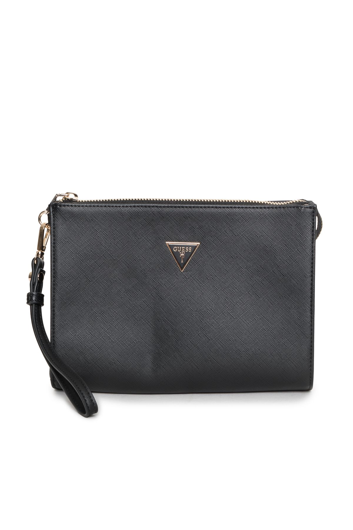 Guess Clutch - Black - Plain - Trendyol