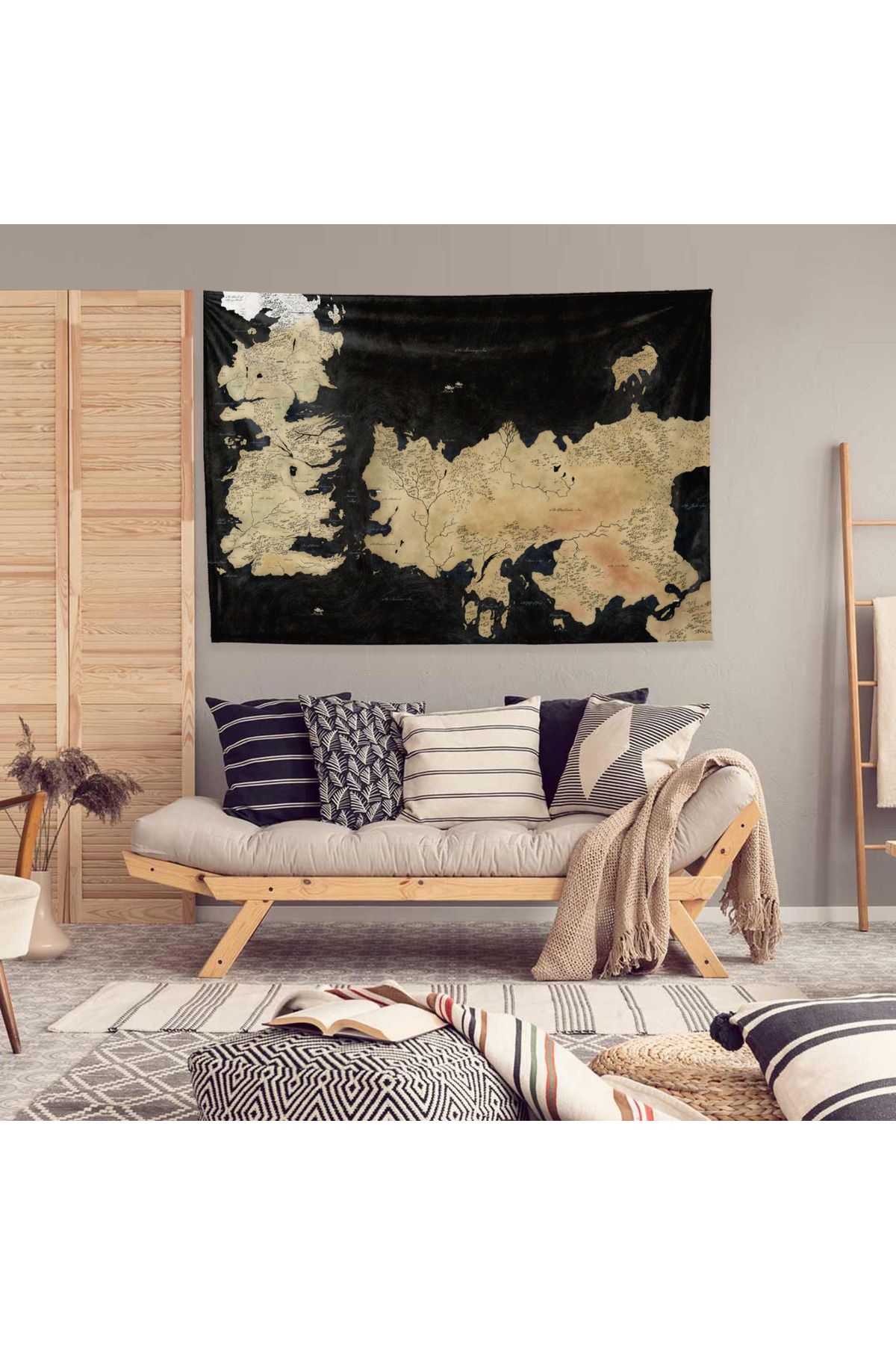 The Lucid Lab-Game Of Thrones Map Wall Cover - 100 Cm X 135 Cm 4