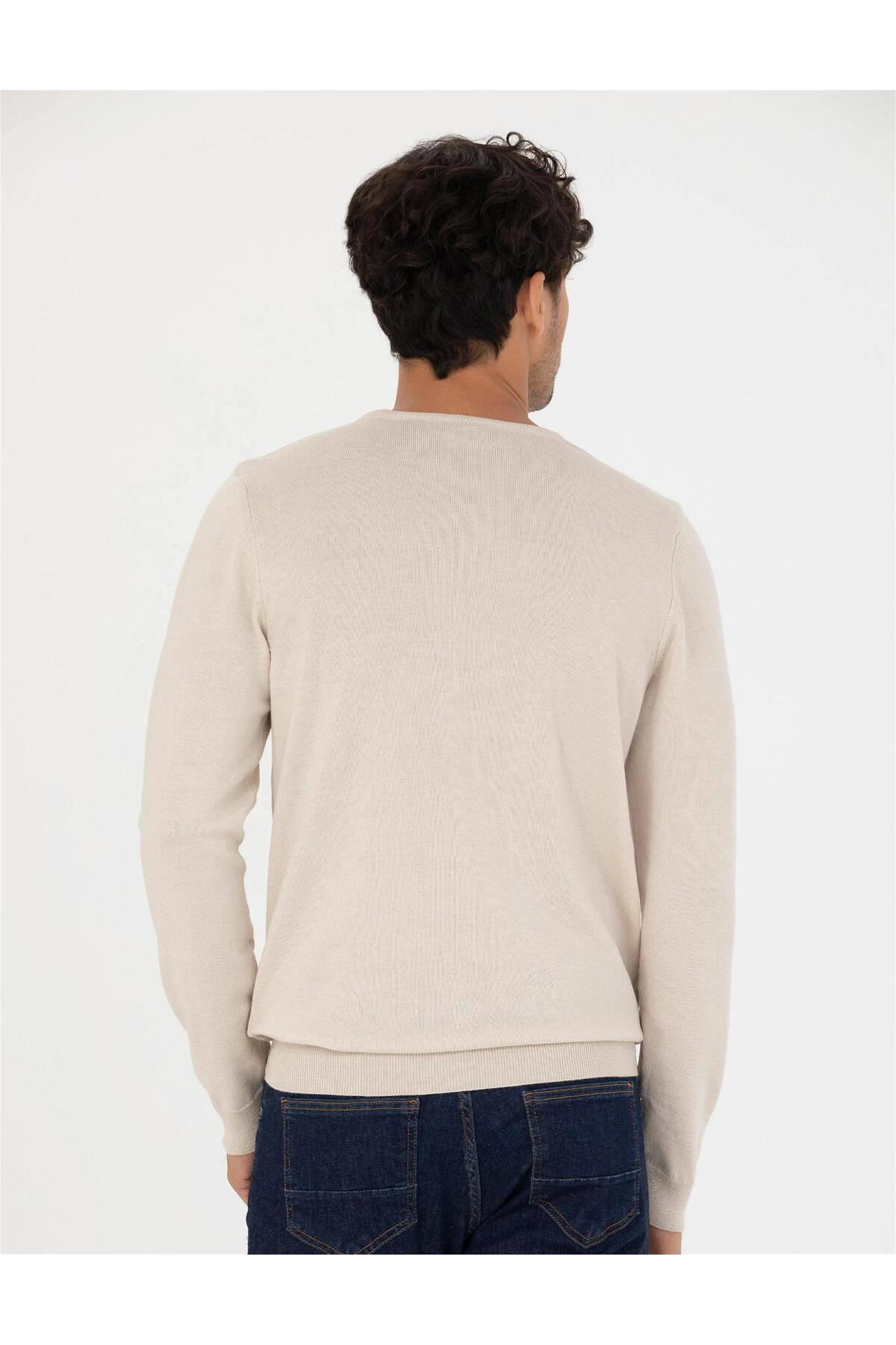 پلیور مردانه راسته  آستین بلند | پیر کاردین Pierre Cardin G021SZ0TK.000.1740382 - تصویر 5