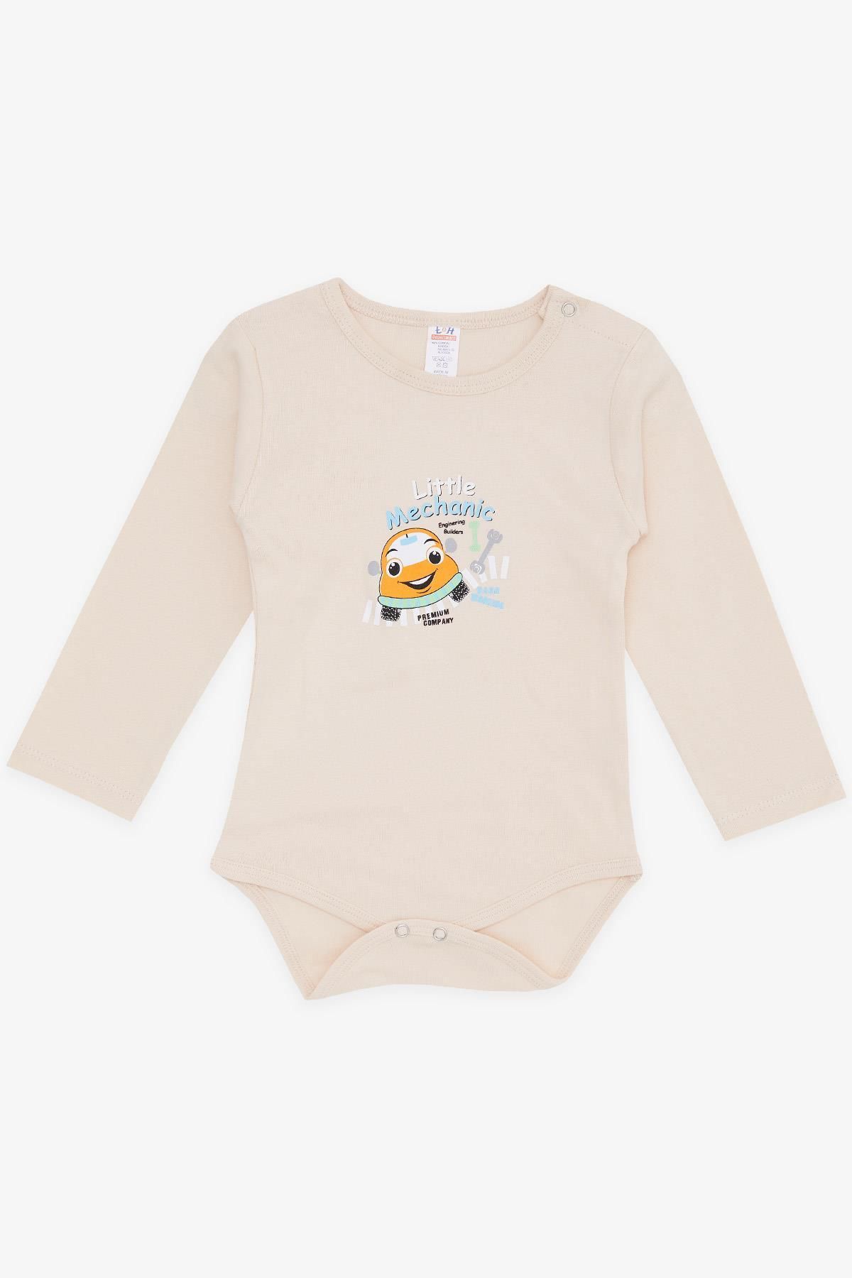 Breeze Baby Boy Snap On Bodysuit Little Mechanic Printed 9 Months