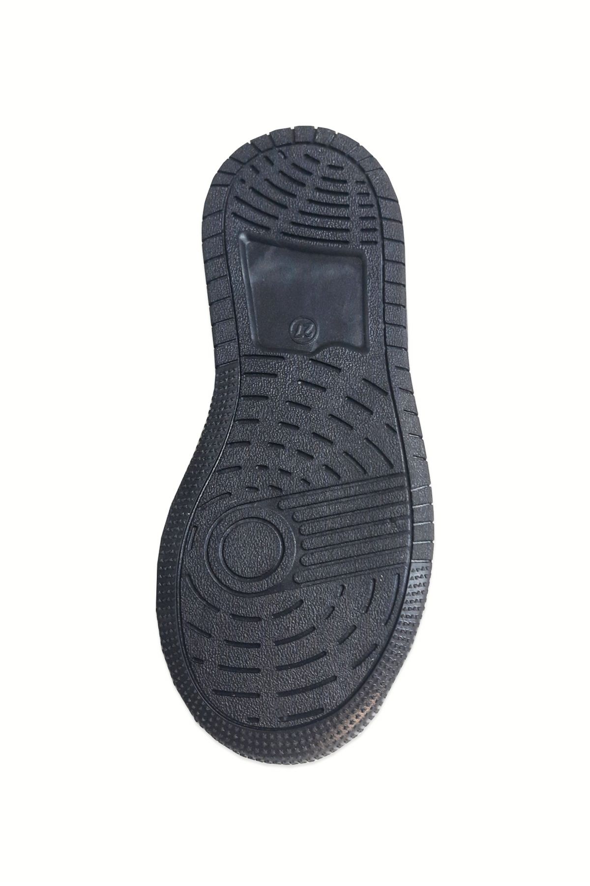 welissa-Black and White Velcro Children's Sneakers 3