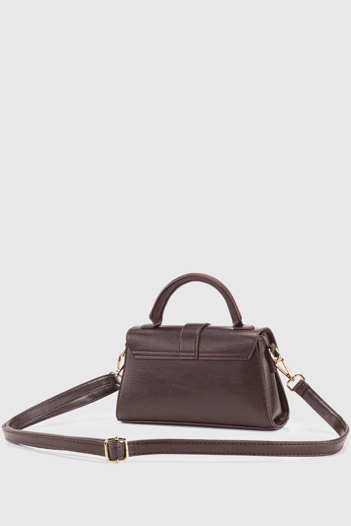 Dark brown satchel online handbags