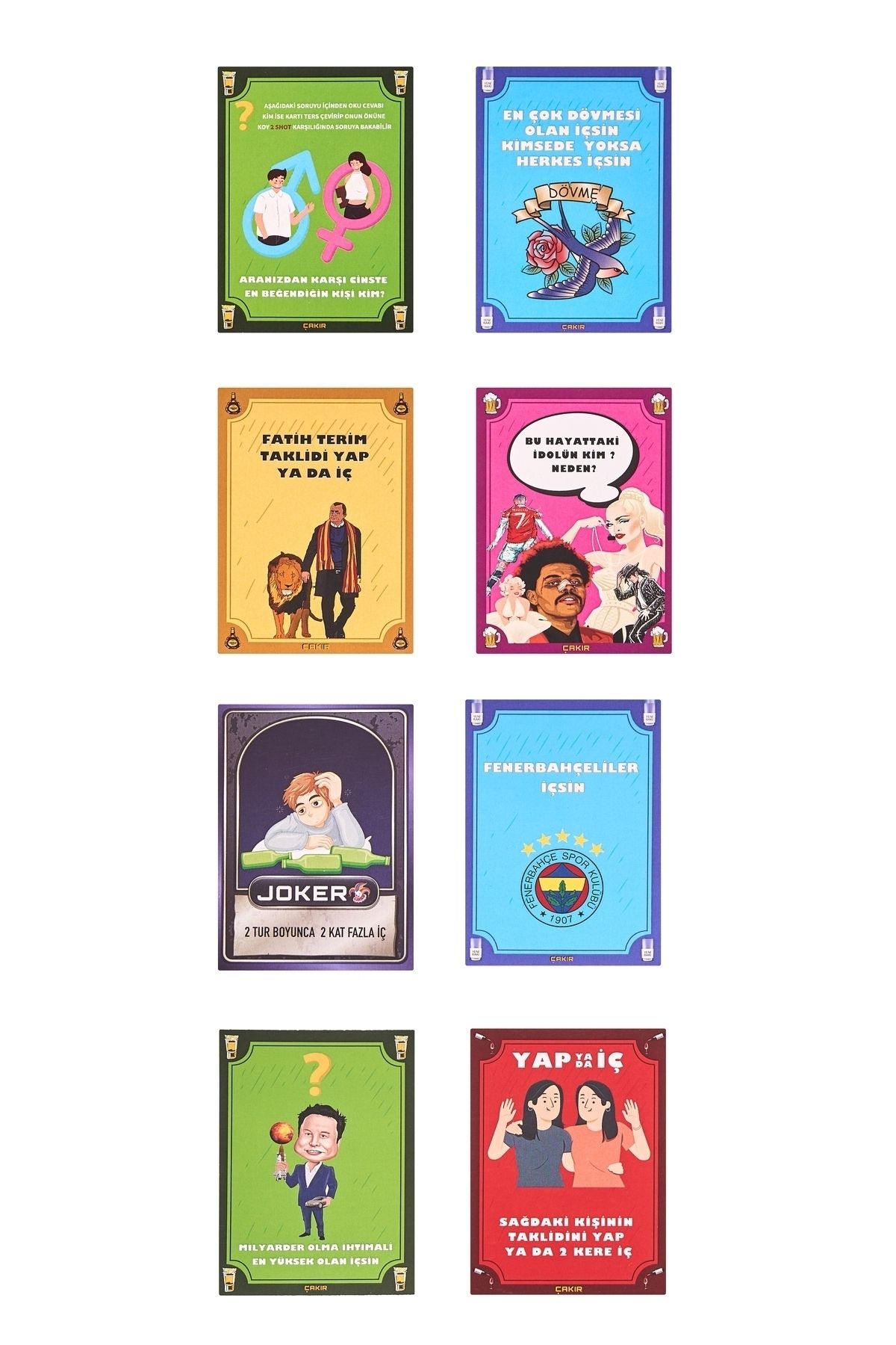 OZ Games-Cakir Premium Drinking Game| Shot Game| Party Game| Christmas Game| Card Game| 5