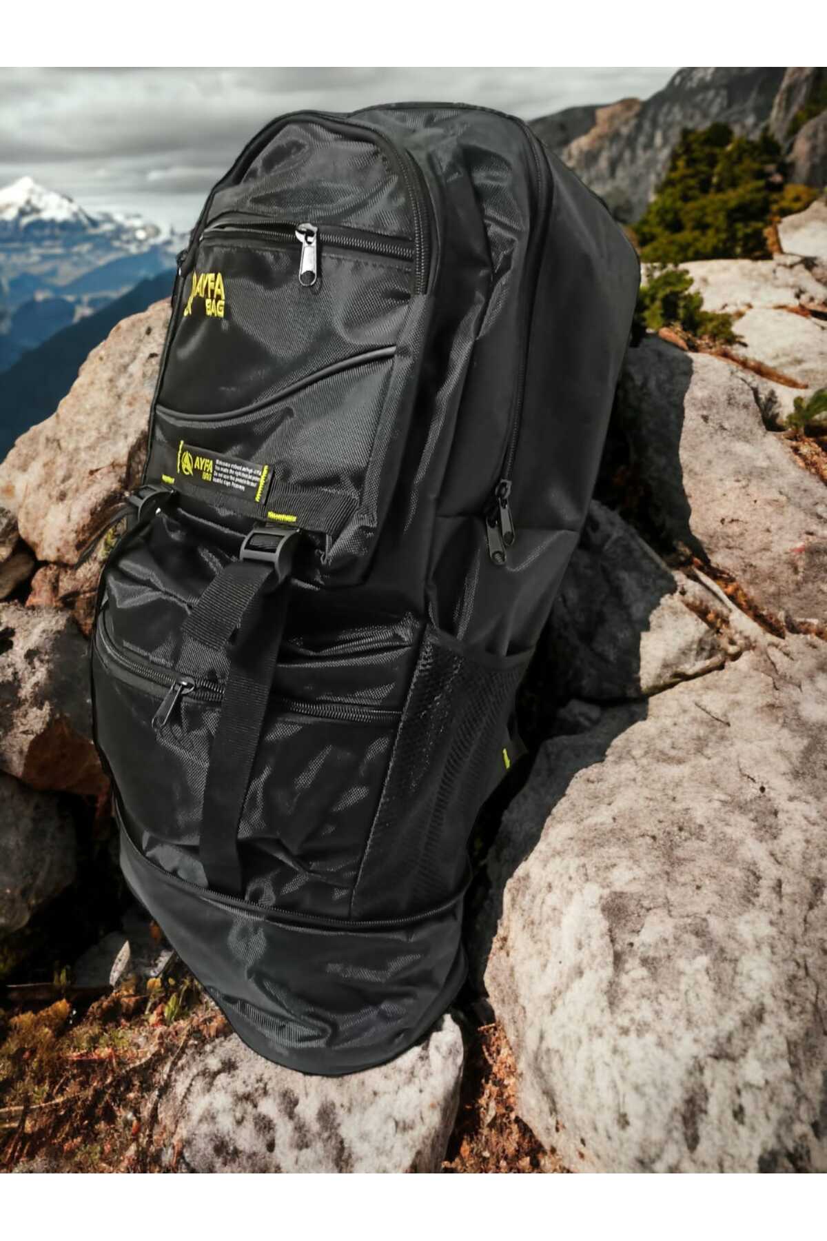 کوله پشتی زنانه مشکی bag | 190 اورجینال - تصویر 2