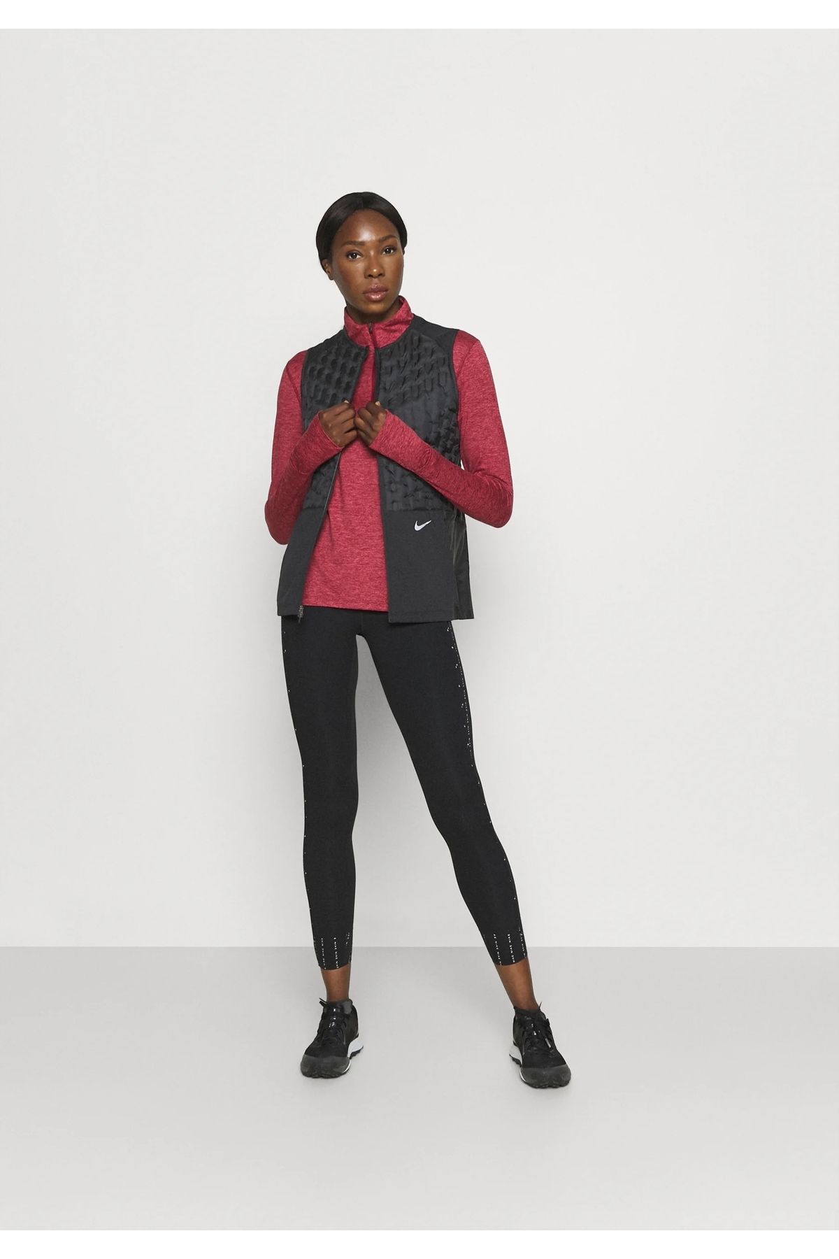 Nike running sale vest womens