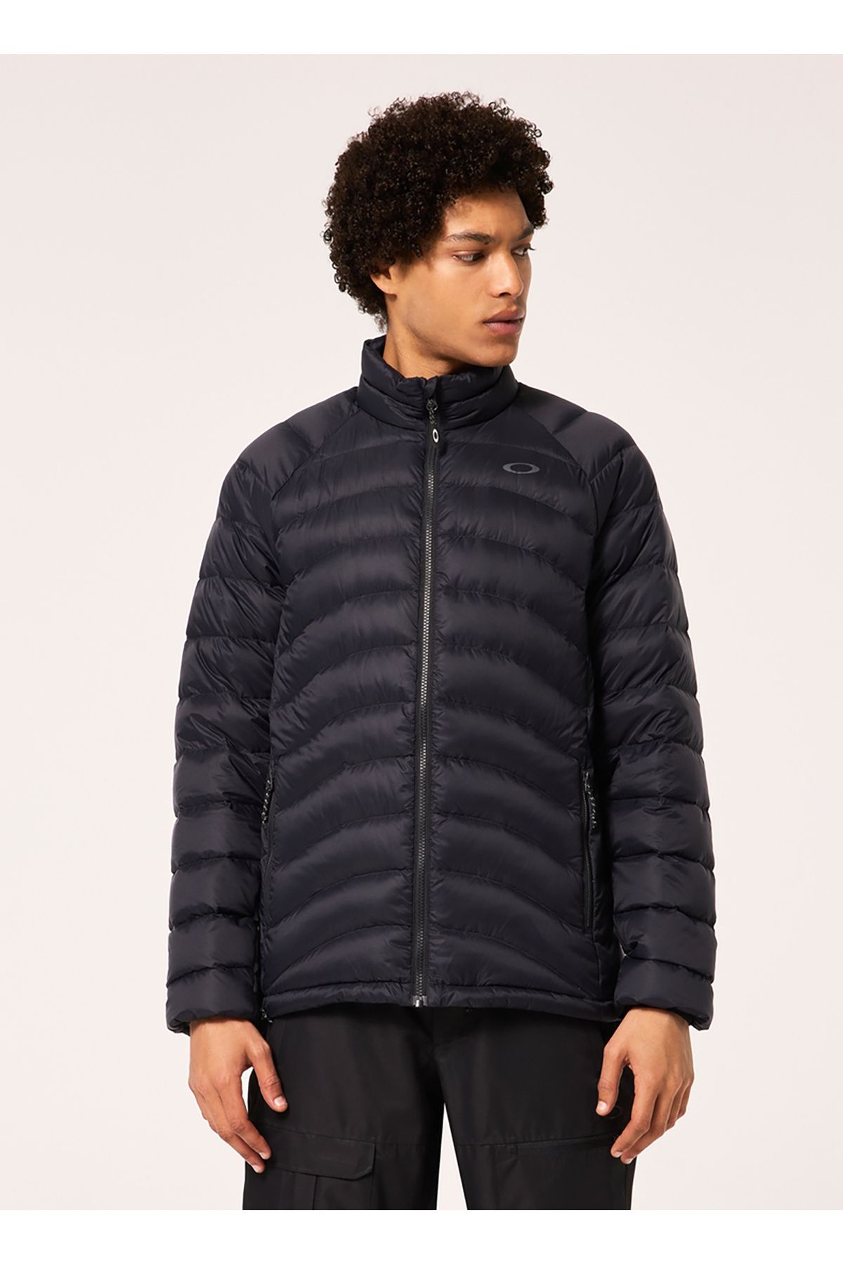 ژاکت زیپ دار مردانه مشکی FOA404730 SNOWBOUND PKBLE DOWN PUFF Oakley