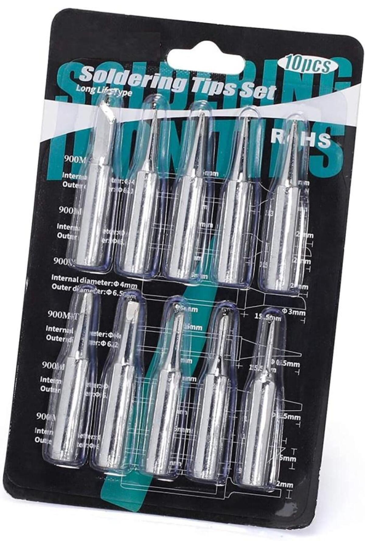 Wellhise M-10 900M Tipi Uç Seti 10'lu Havya Ucu Seti 10'lu Paket