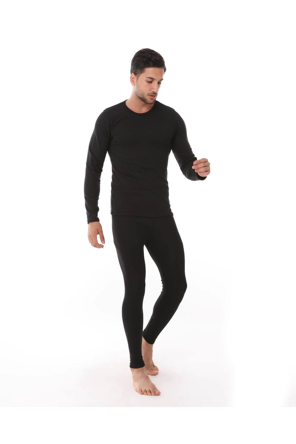 Cheap Unisex Winter Thermal Suit With Fleece Inner, Thermal Undershirt And  Thermal Tights Underwear