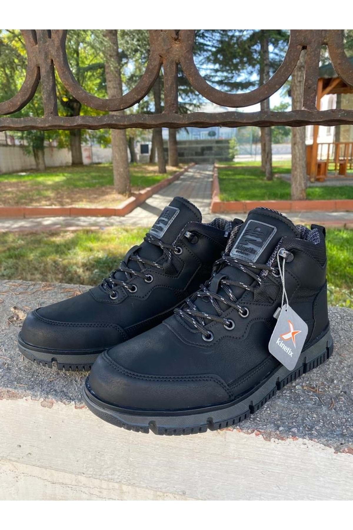 Mens rubber bottom discount boots