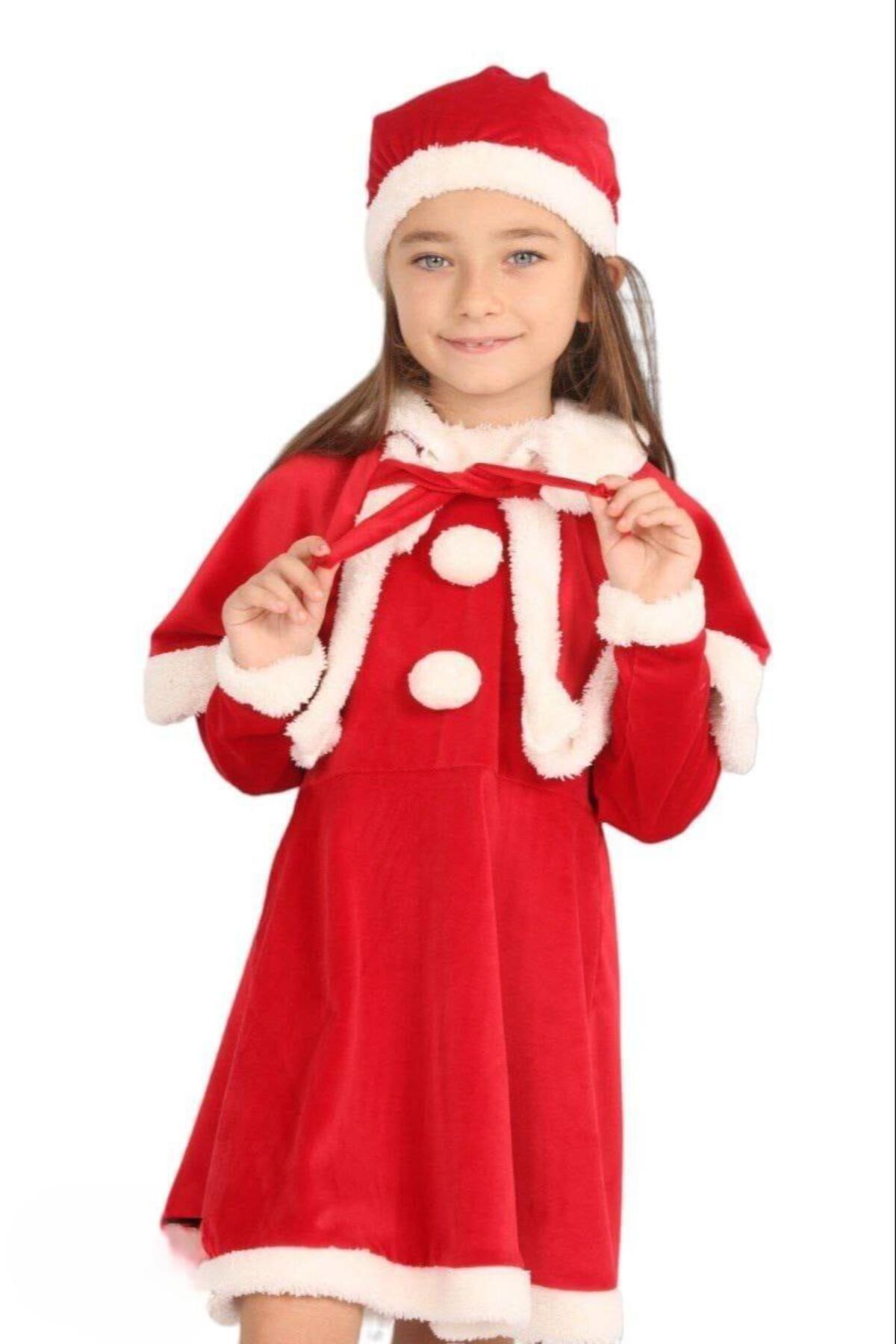 Girl's Christmas Model 3-Piece Set New Year's Combination