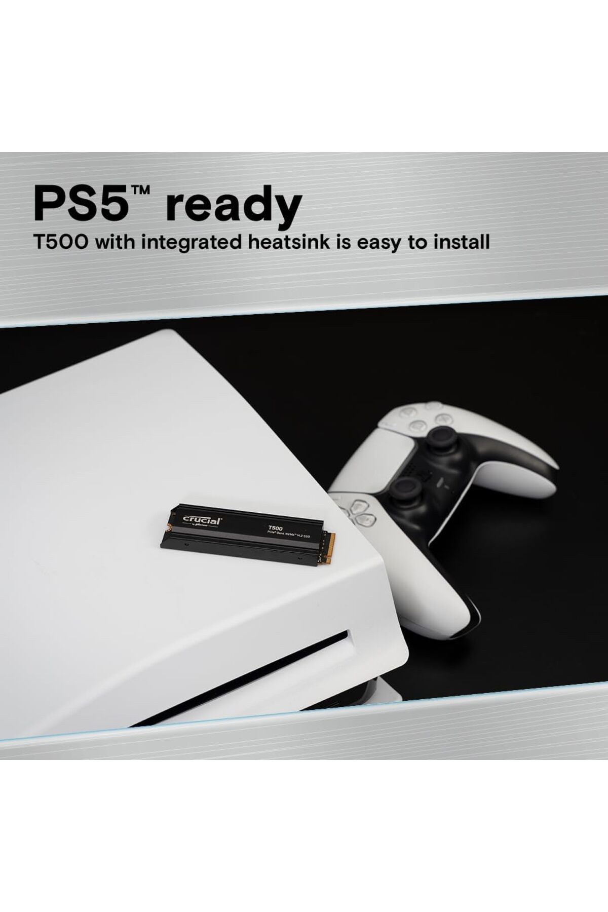 Crucial T500 2TB PCIe Gen4 NVMe M.2 SSD (7400-7000 MBs