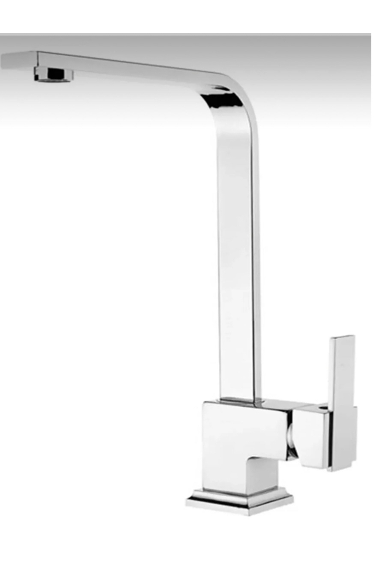 BDL ARMATÜR KCA KROM KARE LÜX MUTFAK EVİYE BATARYASI AĞIR GÖVDE