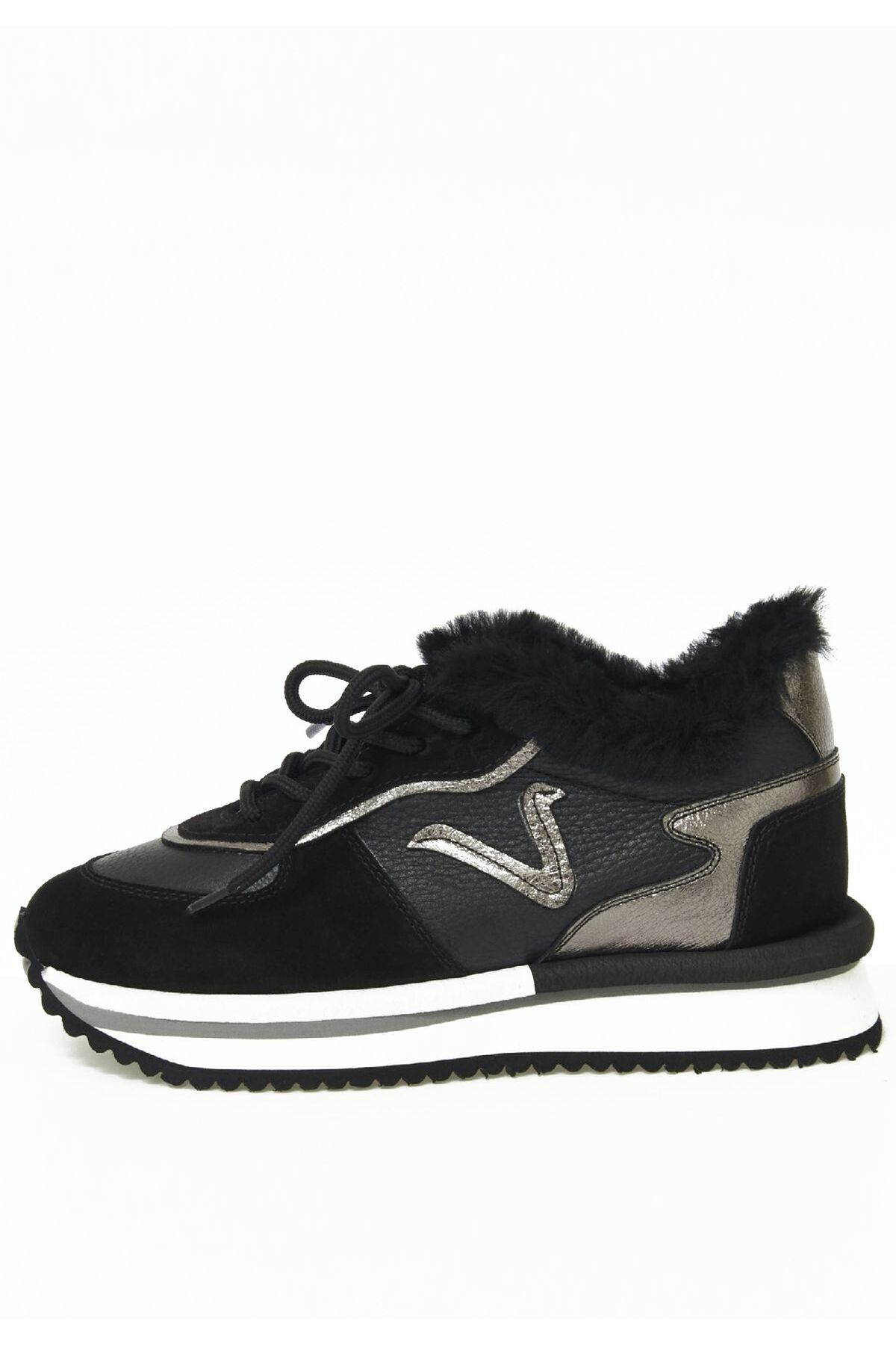 Black sneaker heels discount