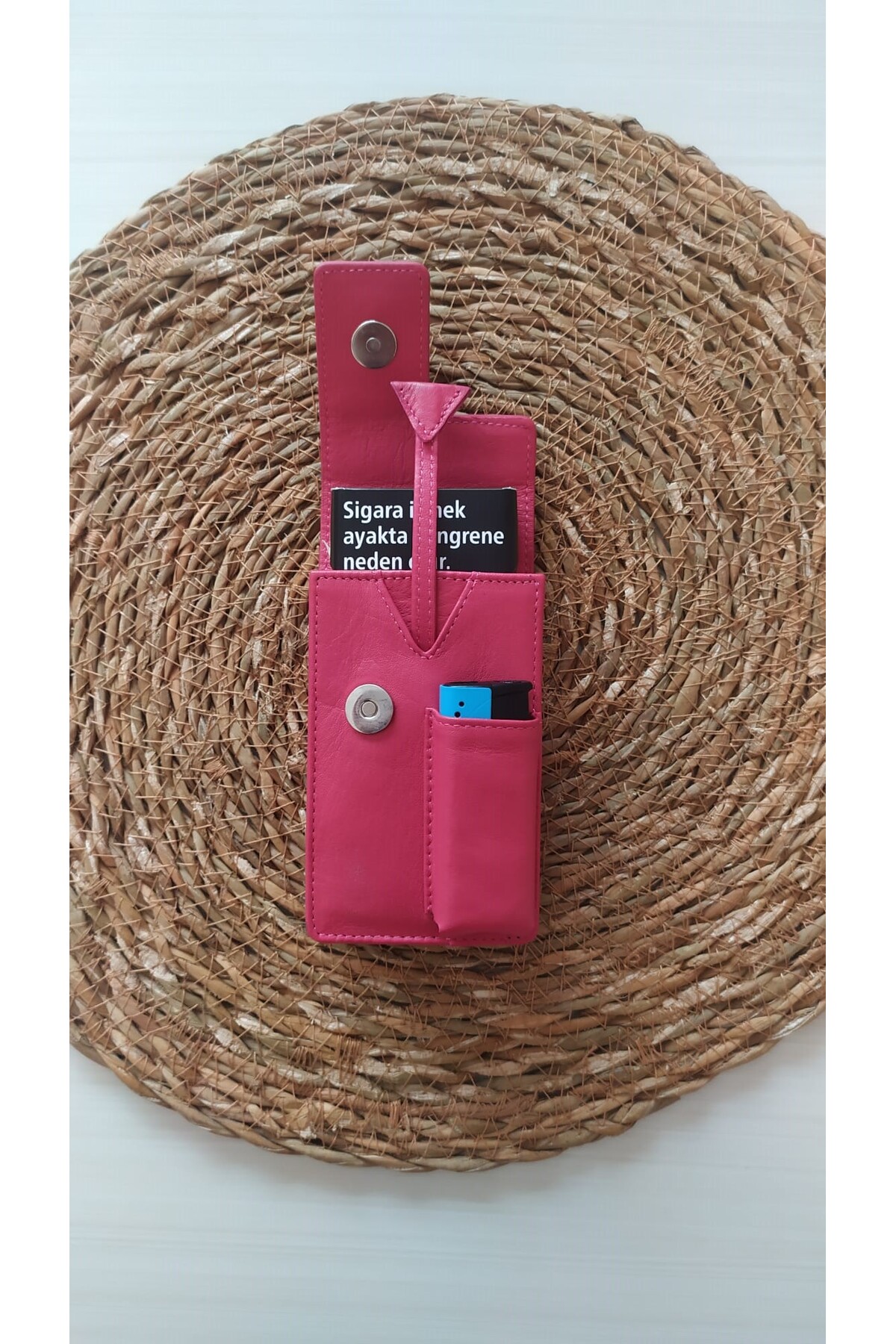 451 Genuine Leather Cigarette Holder (WITH LIGHTER GIFT)