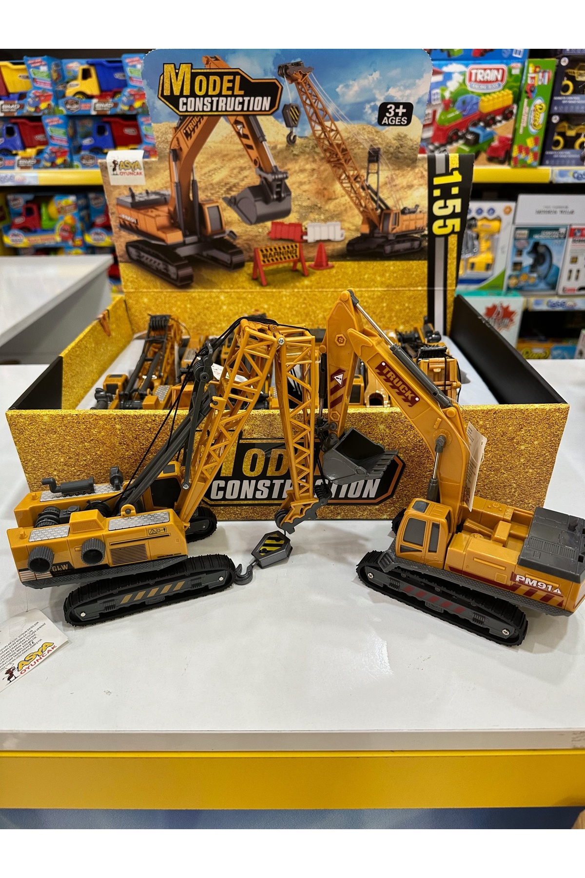 Asya Oyuncak İş Makinesi 22768-222-4