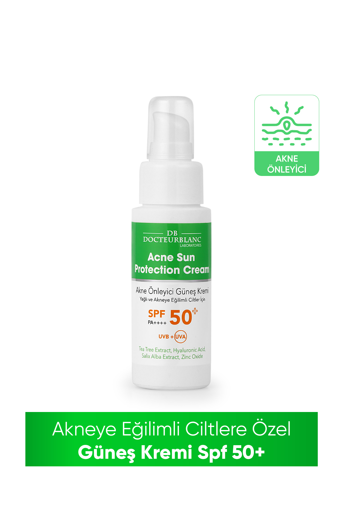 docteur blanc Akne Önleyici Güneş Kremi Spf 50+ 50 Ml Fiyatı, Yorumları