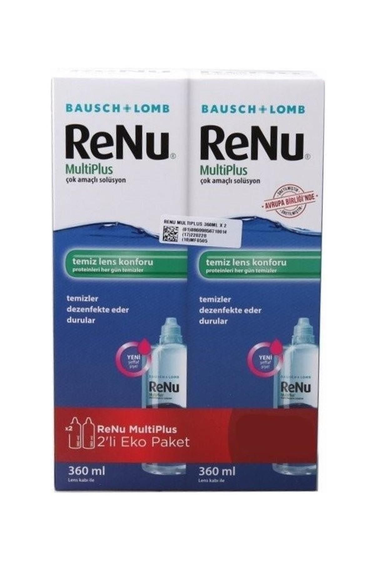 Bausch & Lomb Bausch Lomb Renu Multiplus Lens Solüsyon 360 Ml X 2