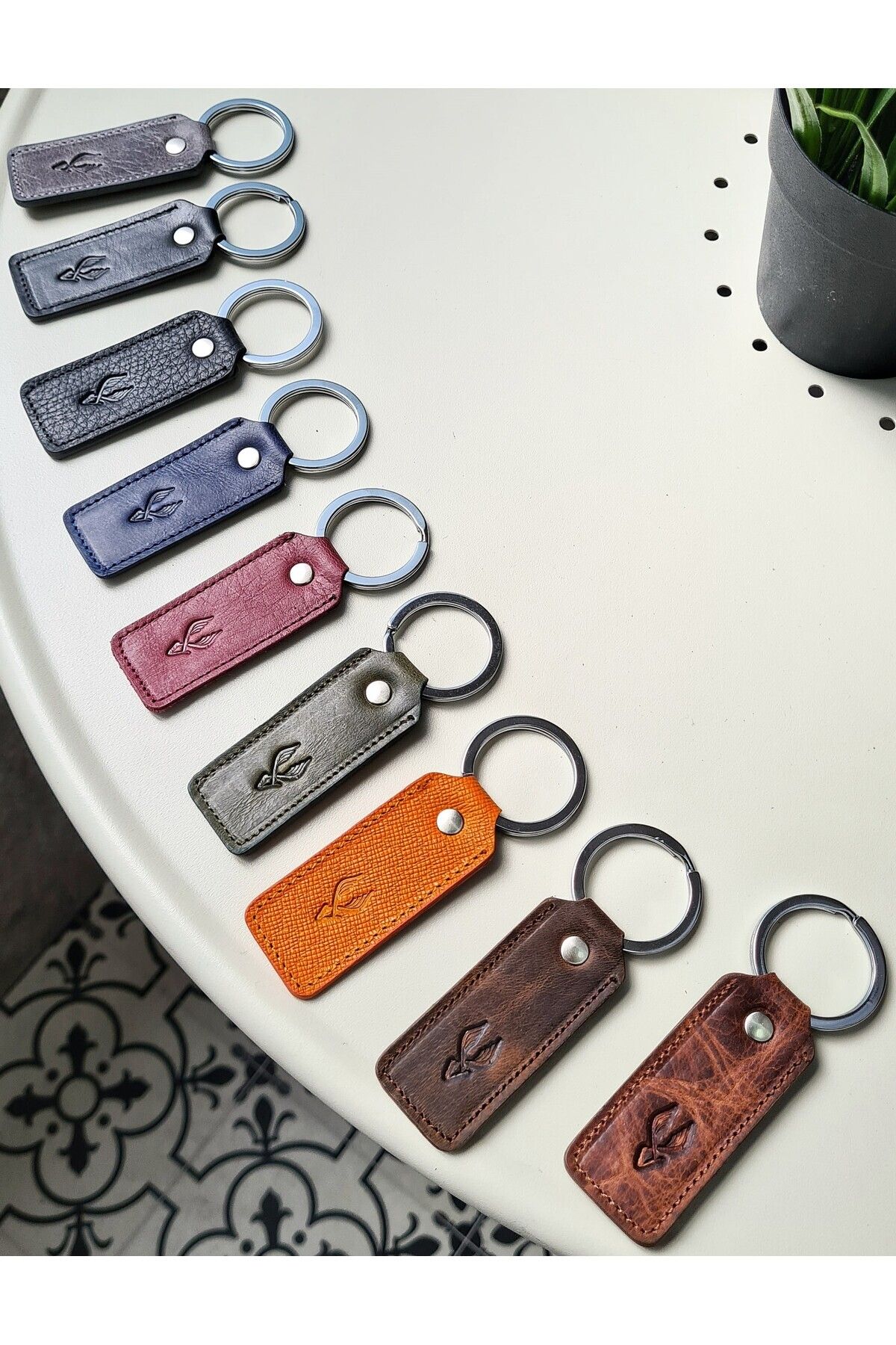 کیف پول مردانه و زنانه 1020 نام چرمی اصلی محصول شخصی KEYCHAIN خاص VİSSO