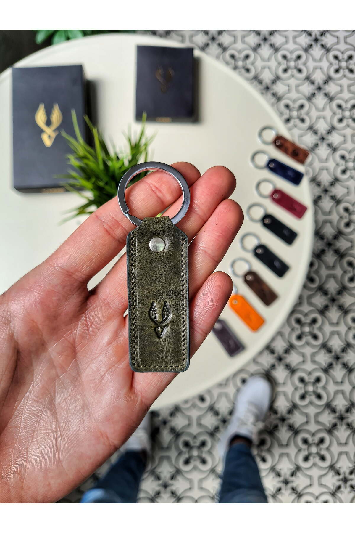 کیف پول مردانه سبز VİSSO | VİSSO 1020 اورجینال - تصویر 3