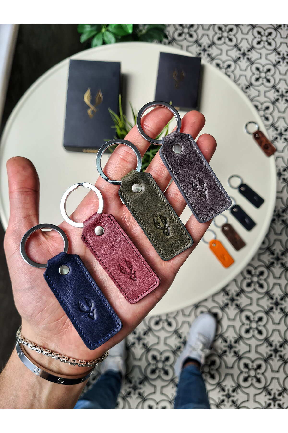 کیف پول مردانه سبز VİSSO | VİSSO 1020 اورجینال - تصویر 5