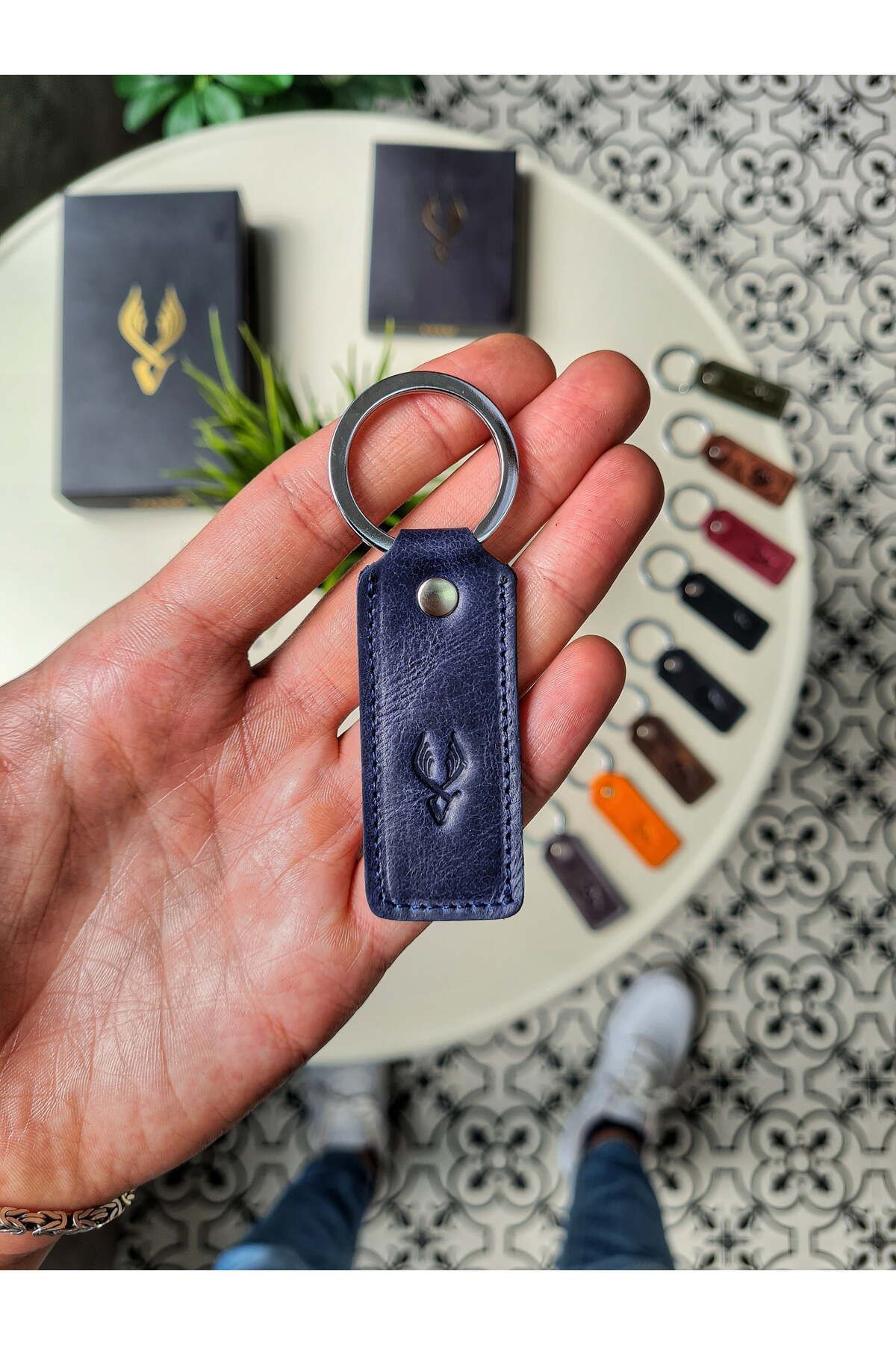 کیف پول مردانه و زنانه 1020 نام چرمی اصلی محصول شخصی KEYCHAIN خاص VİSSO